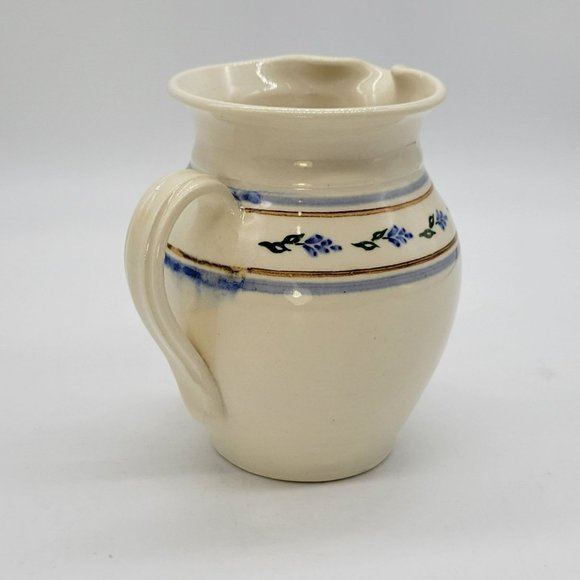 Harbor House Clay Co Wilmington NC Pottery Creamer Pitcher Signed Pietz - Picture 6 of 13